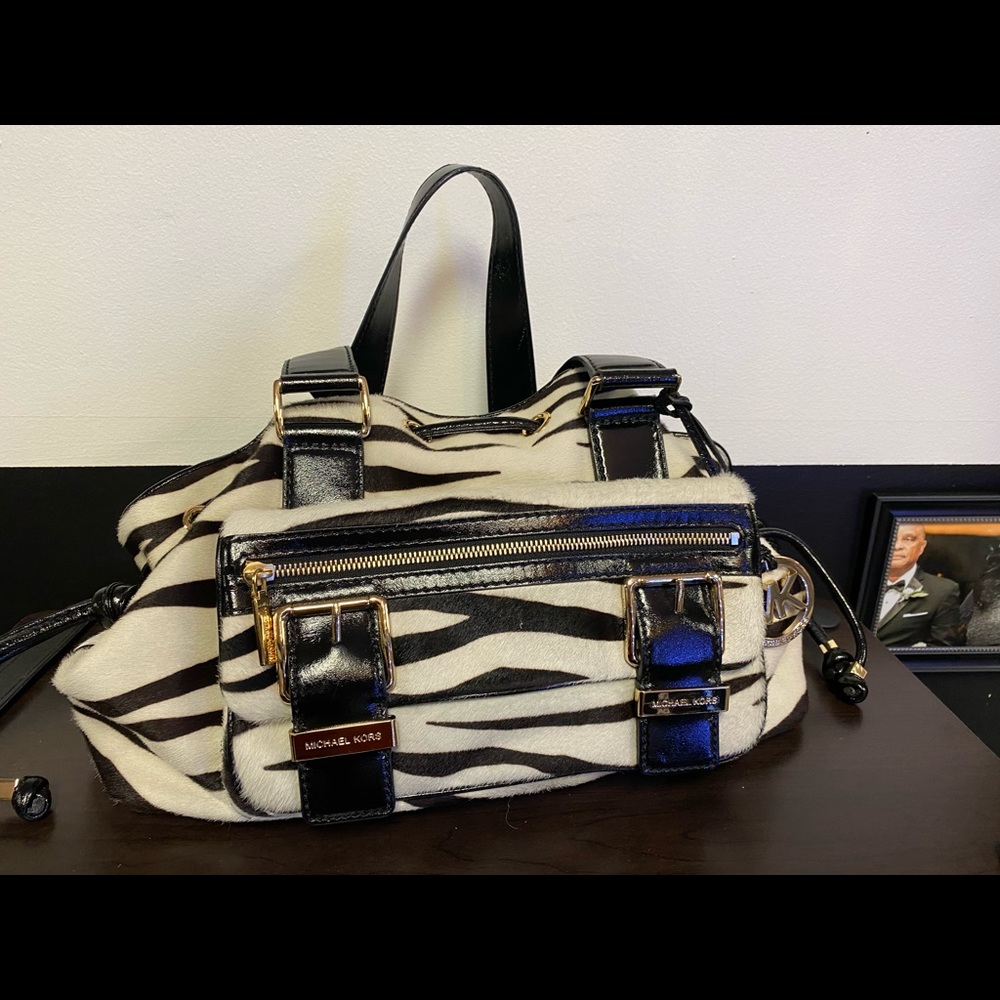 Michael Kors Zebra Print Satchel - image 2